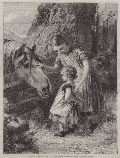 Manque de Confiance - George Housman Thomas