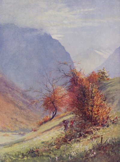Automne en Alpland - George Jackson Flemwell