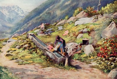 Dans la vallée de Chamonix - George Jackson Flemwell