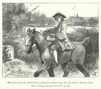 Illustration pour Le Vicaire de Wakefield - George John Pinwell