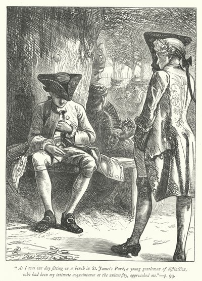 Illustration pour Le Vicaire de Wakefield - George John Pinwell