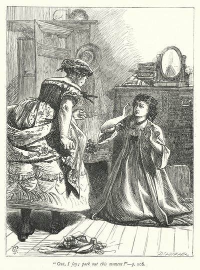 Illustration pour Le Vicaire de Wakefield - George John Pinwell