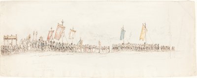 Procession religieuse à Landeck - George Jones