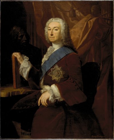 Portrait de Richard Boyle, 3e comte de Burlington - George Knapton