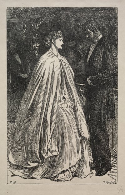 Deux contre un sur le Major, 1866 - George Louis Palmella Busson Du Maurier