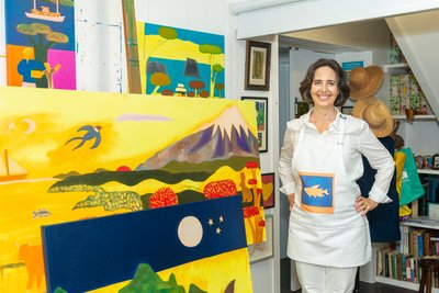 Cristina Rodriguez dans son atelier, 2022 - Bartolome Esteban and studio Murillo