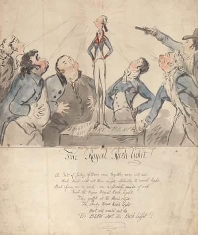 La lumière royale de la ruée - George Moutard Woodward