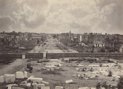 Columbia depuis le Capitole - George N. Barnard