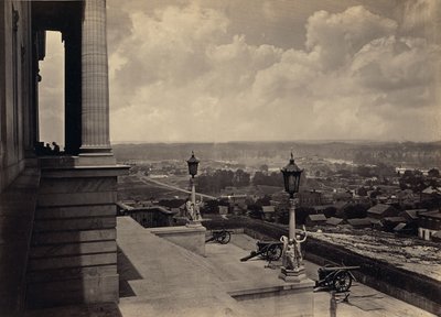 Nashville vue depuis le Capitole - George N. Barnard