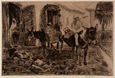 Garçon et ânes (Donkey Boy) - George Overbury Pop Hart