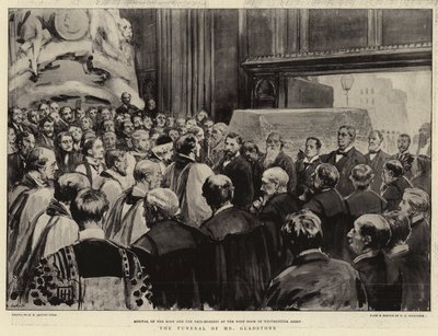 Les funérailles de M. Gladstone - George Percy Jacomb Hood