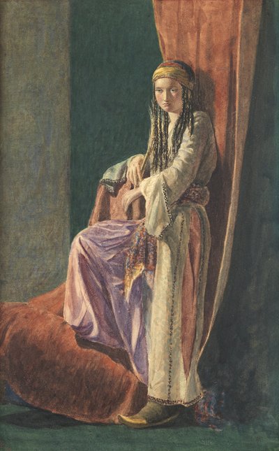 Une fille turque, 1853 - George Price Boyce