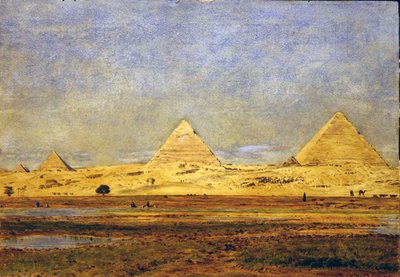 Pyramides et Sphinx de Gizeh - George Price Boyce