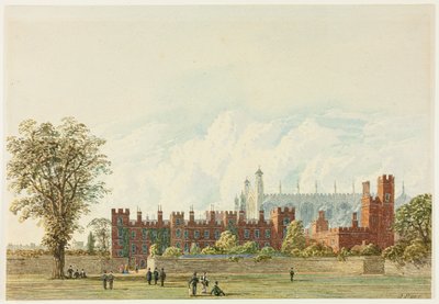Eton vu des terrains de jeu - George Pyne