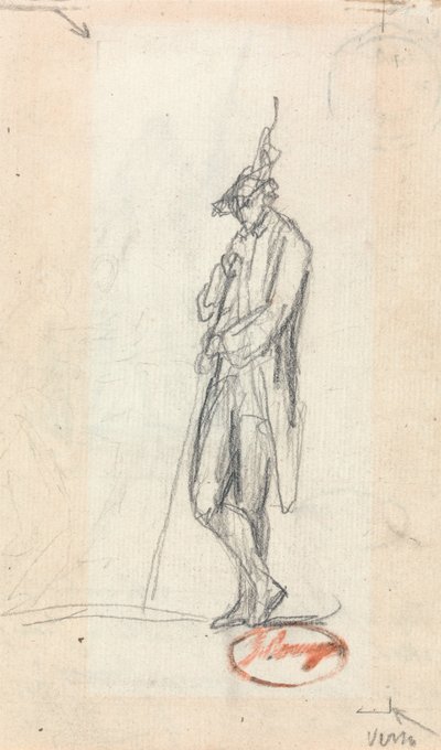 Une figure masculine debout - George Romney