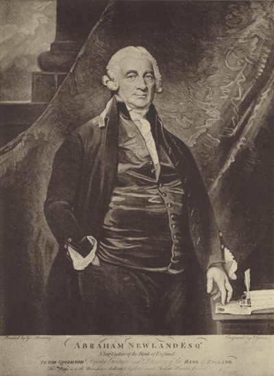 Abraham Newland - George Romney