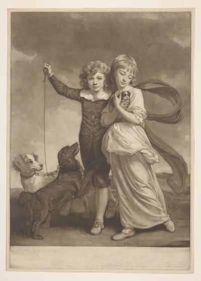 Les enfants de M. Clavering - George Romney