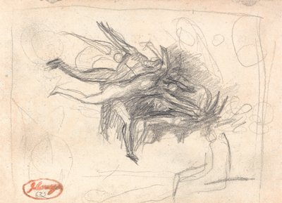 Les diables pour la tentation du Christ - George Romney