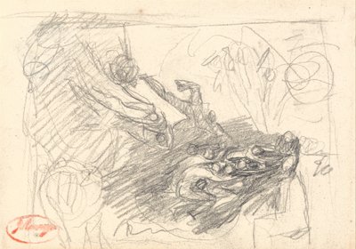 Les diables pour la tentation du Christ - George Romney