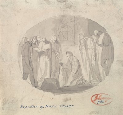 Exécution de Marie Stuart - George Romney