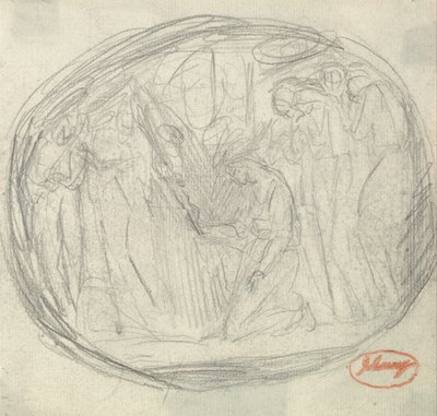 Exécution de Marie Stuart - George Romney