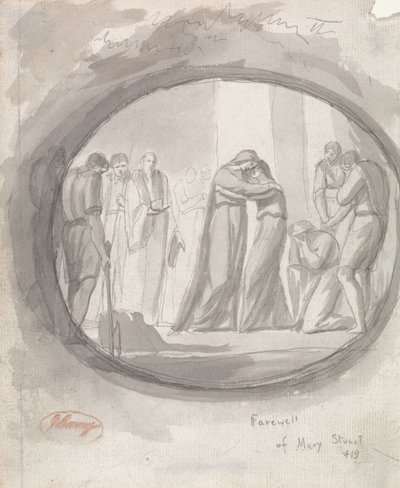 Les adieux de Marie Stuart - George Romney