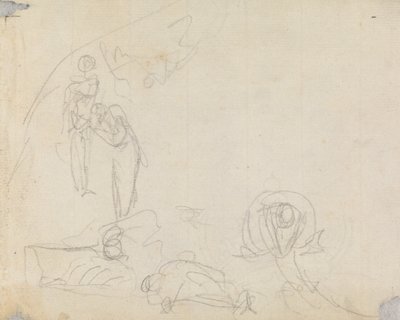 Figure Étude de composition 16 - George Romney