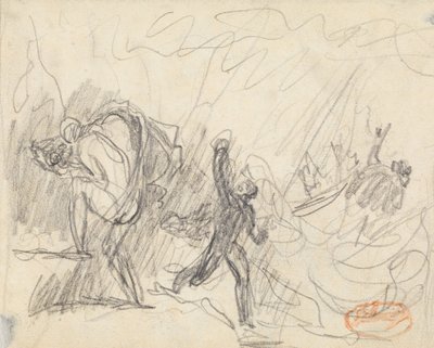 Figure Étude de composition 20 - George Romney