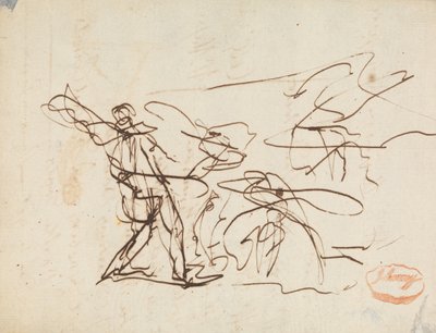Figure Étude de composition 25 - George Romney