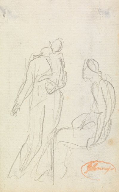 Figure Composition Étude 2 - George Romney