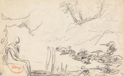 Figure Étude de composition 32 - George Romney