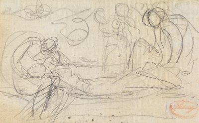 Figure Étude de composition 50 - George Romney