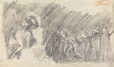 Figure Étude de composition 5 - George Romney