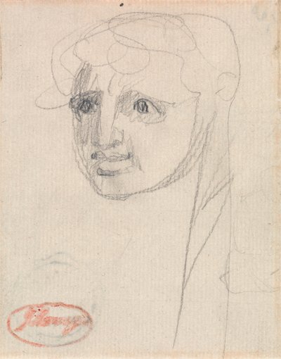Tête de jeune fille - George Romney