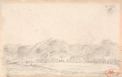 Paysage, peut-être d
