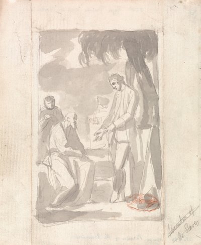 Le major Pierson et le brahmane - George Romney
