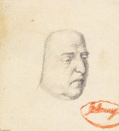 Tête mâle 2 - George Romney