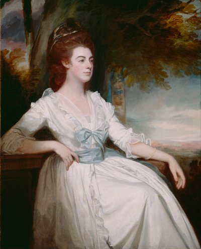 Mlle Clavering - George Romney