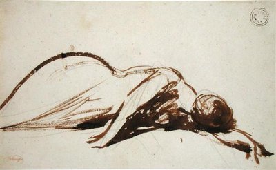 Femme prostrée - George Romney