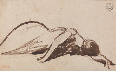 Femme prostrée - George Romney