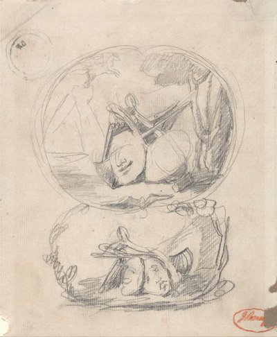 Richard Cumberland Frontispice - George Romney