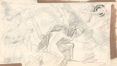 Légère esquisse des figures - George Romney