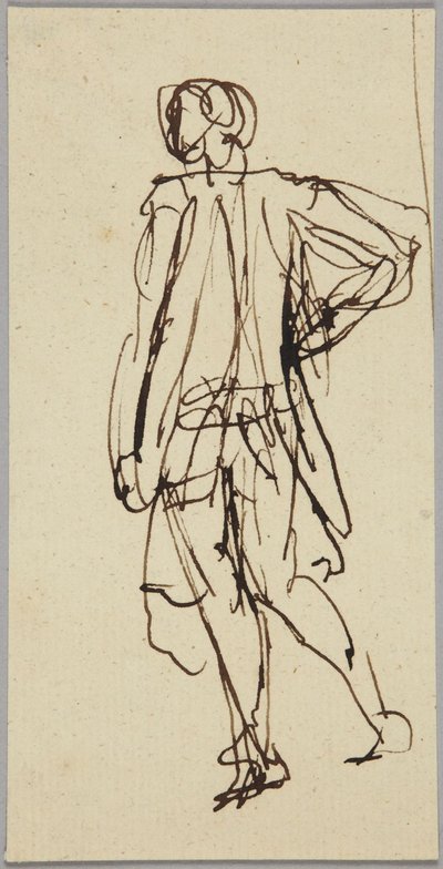 Figure masculine debout - George Romney