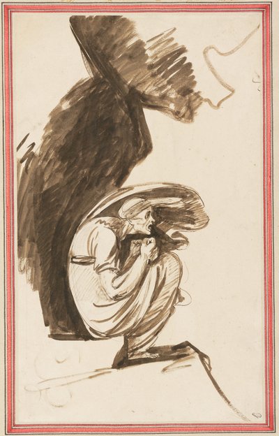 Étude pour « La sorcière de Laponie » - George Romney