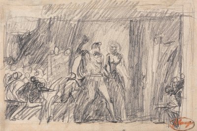 La scène du banquet : "Macbeth" - George Romney