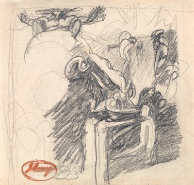 La tentation du Christ - George Romney