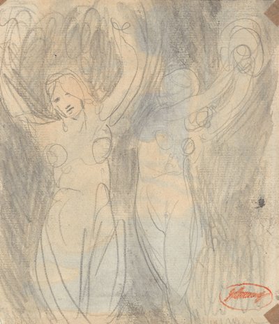 Deux figures féminines - George Romney