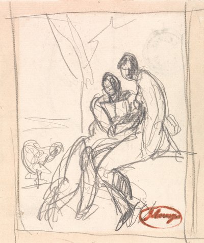 Deux amoureux - George Romney