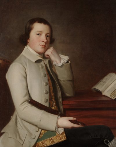Jeune homme avec une flûte, fin des années 1760 - George Romney
