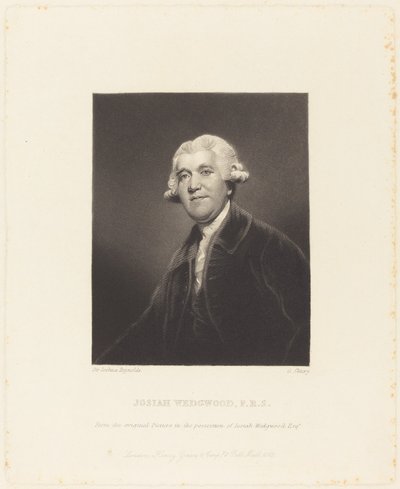 Josiah Wedgwood - George Salisbury Shury after Sir Joshua Reynolds